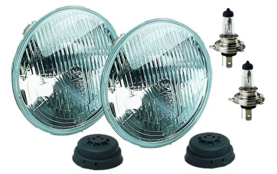 HLMP KIT 7" 165MM H4 12V ECE