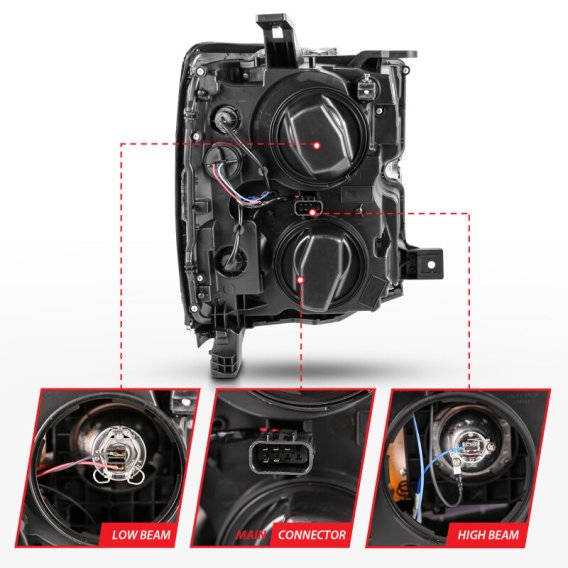 ANZ LED/Projector Headlights