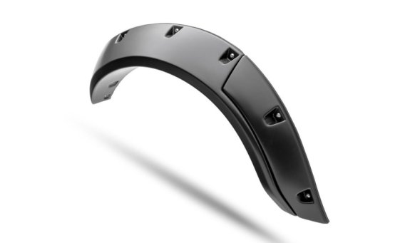 Bushwacker 20960-02 Black Pocket/Rivet Style Textured Finish 4-Piece Fender Flare Set for 2021-20...