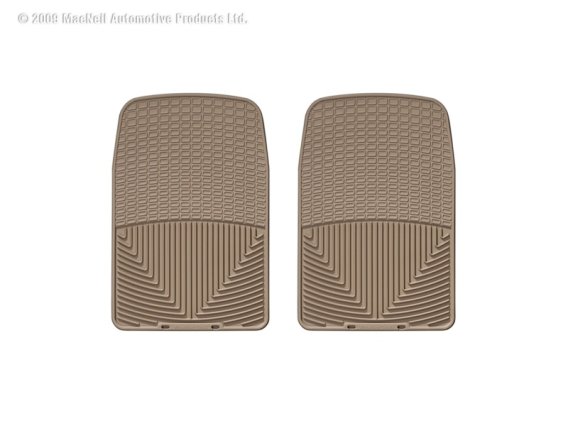WT Rubber Mats - Front - Tan