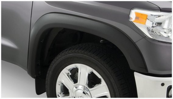 Bushwacker 31926-02 Black OE-Style Smooth Finish 4-Piece Fender Flare Set for 2009-2011 Toyota Ra...