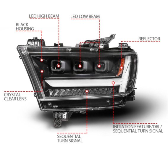 ANZ LED/Projector Headlights
