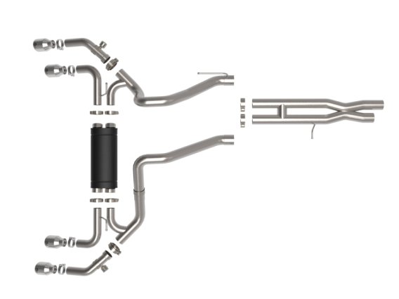AFE Exhaust Cat Back