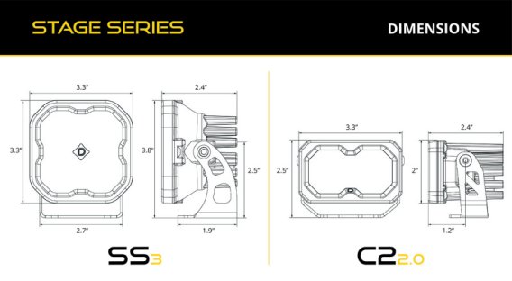 DIO Mounting Brackets Lighting
