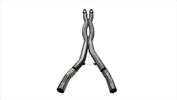 Double X-Pipe 3.0 Inch Stainless Steel 16-Present Ford Mustang GT350 Fastback 5.2L V8 Corsa Perfo...