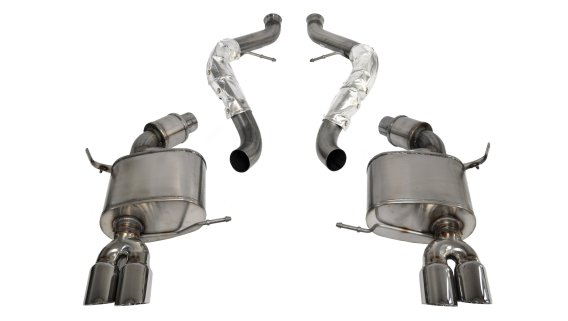 2.5 Inch Cat-Back Sport Dual Rear Exhaust 3.0 Inch Polished Tips 08-12 BMW M3 E92 Coupe/Convertib...