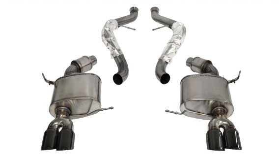 2.5 Inch Cat-Back Sport Dual Rear Exhaust 3.0 Inch Black Tips 08-12 BMW M3 E92 Coupe/Convertible ...