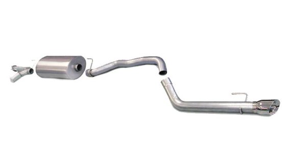 3.0 Inch Cat-Back Touring Single Rear Exit Exhaust 4.0 Inch Polished Tips 08-17 Toyota Sequoia 5....