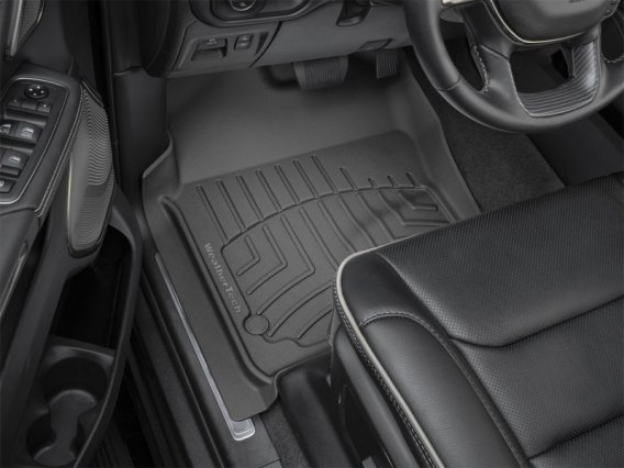 WT 3D FloorMat - Front - Blk