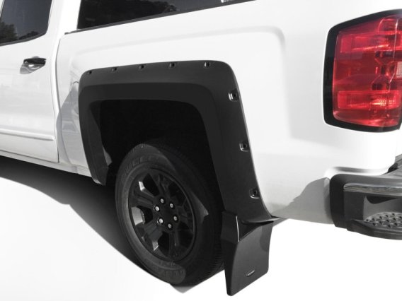 Bushwacker MUD-40120 Trail Armor Mud Flaps for 14-18 Chevrolet Silverado 1500