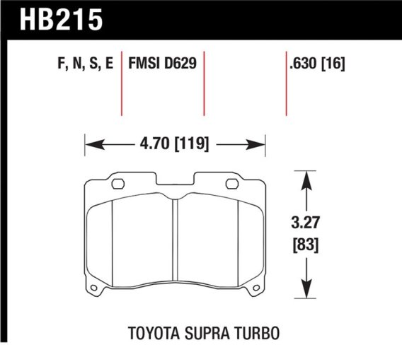 HAWK HT-10 Brake Pad Sets