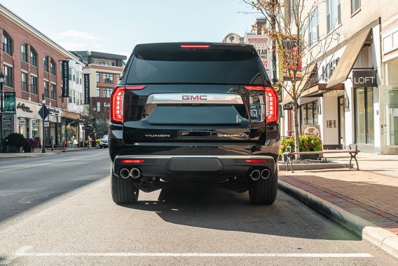 3.5 Inch to 2.75 Inch Dual Rear Exit Cat-Back Exhaust System 21-23 Chevrolet Suburban/GMC Yukon X...