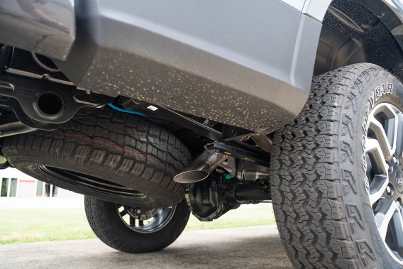 3 Inch Cat-Back Exhaust,After Axle Exhaust Dump for Off-Road Use 24-25 Ford Ranger Corsa Performa...