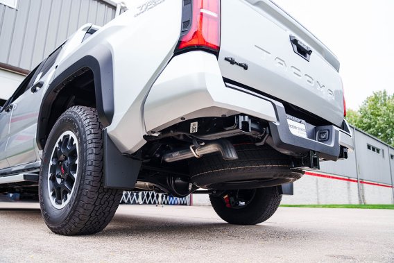3 Inch Sport Cat-Back Exhaust, Custom Tuned Muffler, After Axle Exhaust Dump 24-25 Toyota Tacoma ...