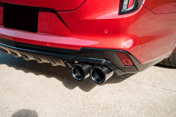 3 Inch Cat-Back Exhaust with Dual Mode Active Exhaust; Corsa Double X-Pipe, Dual Rear Exit with T...