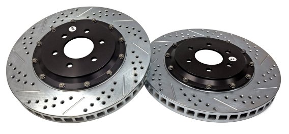 Eradispeed Plus Disc Brake Rotors Rear 03-10 Dodge Viper All Baer Brakes