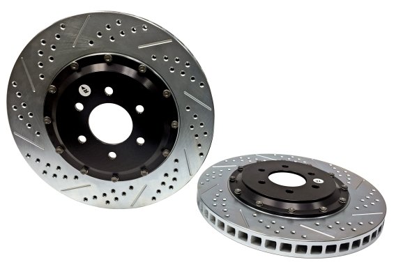 Eradispeed Plus Disc Brake Rotors Rear 03-10 Dodge Viper All Baer Brakes