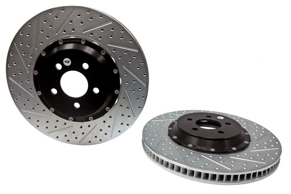 Eradispeed Plus Disc Brake Rotors Front 15-23 Ford Mustang GT W/OE Performance Package (6-Piston ...
