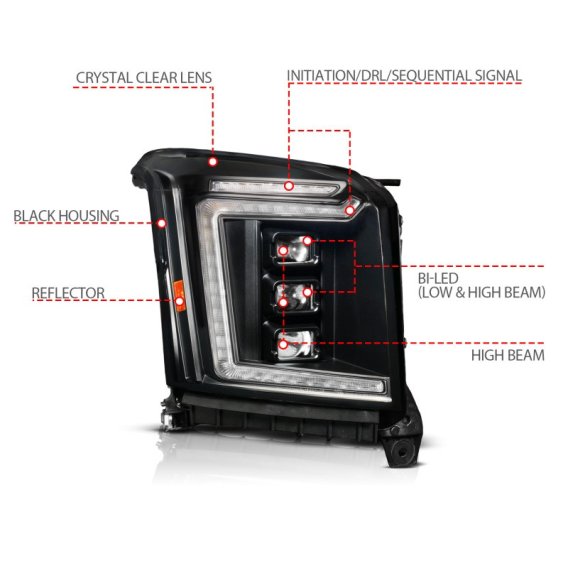 ANZ LED/Projector Headlights