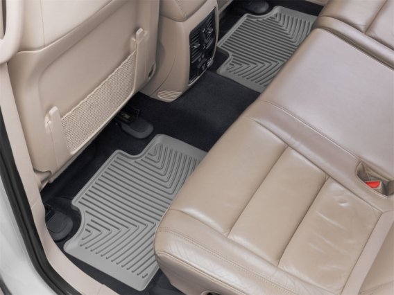 WT Rubber Mats - Rear - Grey