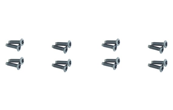 Jeep JK Door Hinge Overlays 8 Pieces 4 Door 07-18 Wrangler JK Polished Silver Kentrol