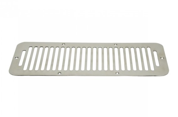 Jeep CJ Hood Vent 78-86 CJ Polished Silver Kentrol