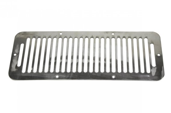 Jeep CJ Hood Vent 78-86 CJ Polished Silver Kentrol