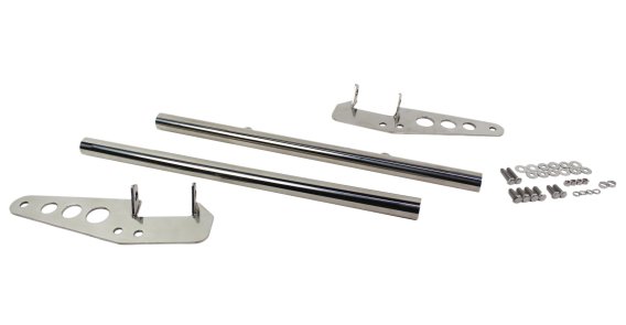 Jeep CJ Grill Guard 55-86 CJ Polished Silver Kentrol