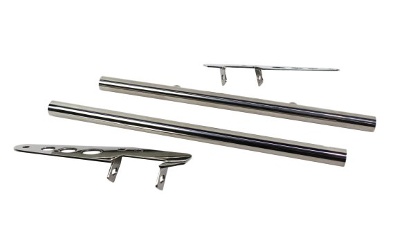 Jeep CJ Grill Guard 55-86 CJ Polished Silver Kentrol