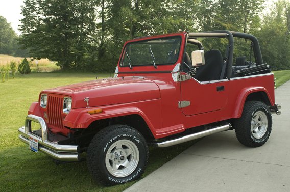 Jeep CJ/YJ Hood Kit 78-95 CJ and Wrangler YJ Polished Silver Kentrol