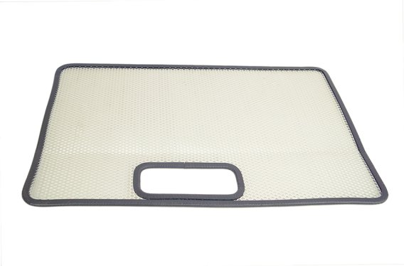 Jeep TJ Bug Shield 97 Wrangler TJ Polished Silver Kentrol