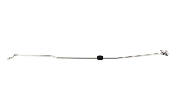 Jeep JK Hood Prop Rod 07-18 Wrangler JK Polished Silver Kentrol