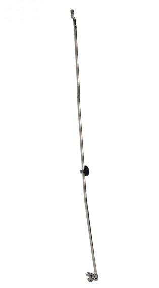 Jeep JK Hood Prop Rod 07-18 Wrangler JK Polished Silver Kentrol