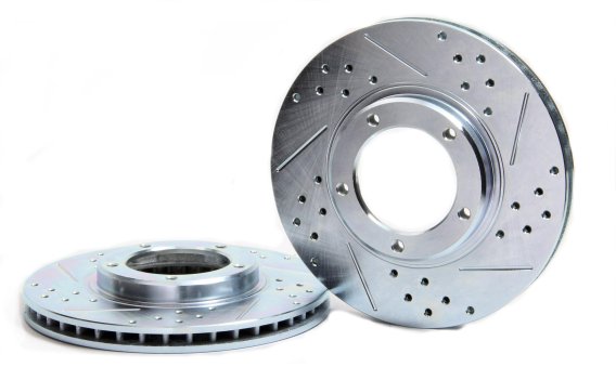 Claw Performance Rotors Front 95-04 Toyota Tacoma 2WD (98-04 5-Lug) Baer Brakes