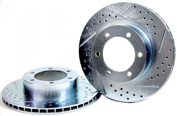 Claw Performance Rotors Front 95-02 Toyota 4Runner W/12.56 Inch Front Rotors And 04 Tacoma 2/4WD ...