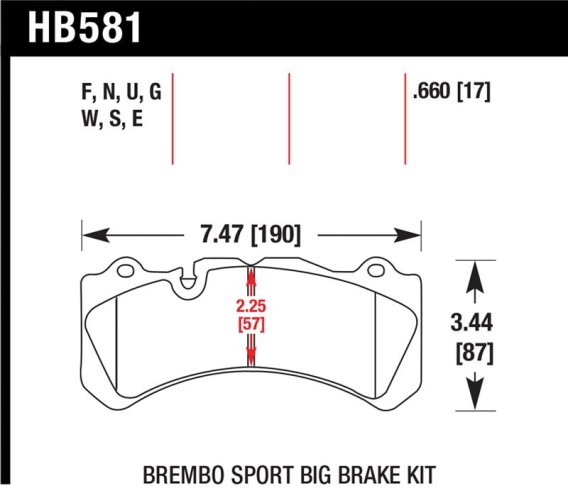 HAWK DTC-70 Brake Pad Sets