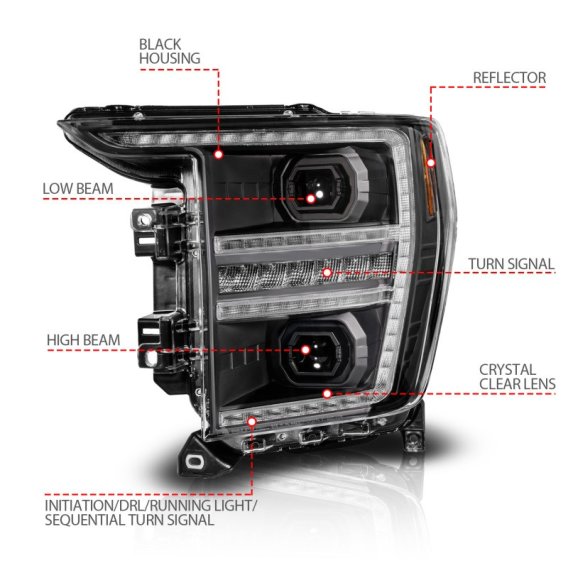 ANZ LED/Projector Headlights
