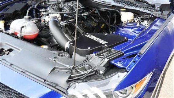 Closed Box Air Intake with Pro5 Oiled Filter 2015-2017 Ford Mustang V6 Corsa Performance