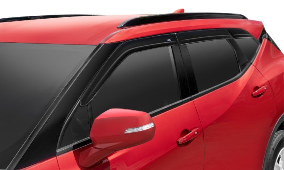 Auto Ventshade 894103 Low Profile Dark Smoke Ventvisor Side Window Deflector, 4-Piece Set for 201...