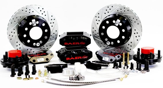 S4 Brake System Front 69-70 Chevy Full Size Passenger Cars And 69-82 Chevy Corvette W/OE Spindles...