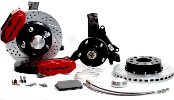 S4 Brake System Front 82-92 GM F-Body Cars (Camaro/Firebird) (Comes Assembled On Stock Height Spi...