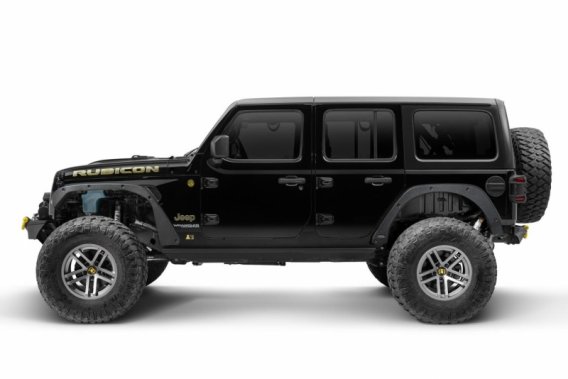 Bushwacker 14096 Trail Armor Delete Kit for Trail Armor Fender Delete Kit for 18-23 Jeep Wrangler...