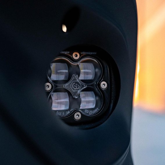 Mercedes Squadron SAE Fog Pocket Light Kit For Mercedes 2014-2018 Sprinter Van (Clear) Baja Desig...