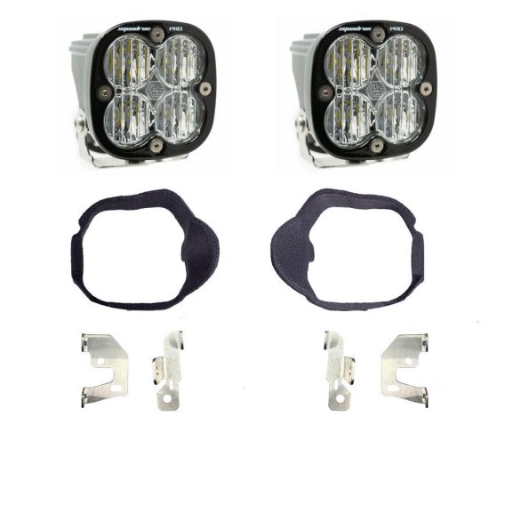 Mercedes Squadron Pro Fog Pocket Light Kit For Mercedes 2014-2018 Sprinter Van (Clear) Baja Desig...