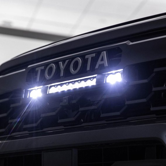 S8 10-inch/S2 Pro Grille Light Kit 2024-On Toyota Tacoma TRD Pro Clear Baja Designs