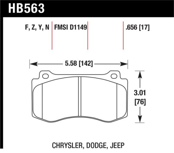 HAWK Ceramic Brake Pad Sets