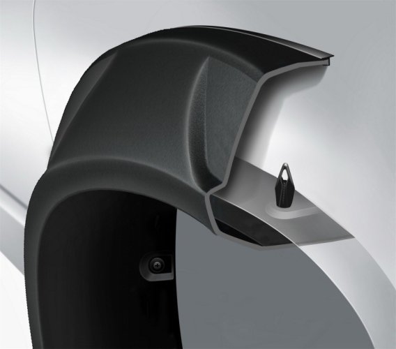 Bushwacker 40984-02 DRT Style Fender Flares; Front and Rear for 2019-2021 Chevrolet Silverado 150...