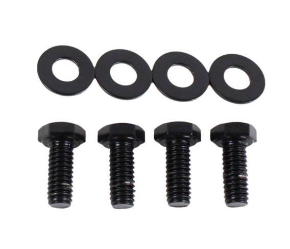 Jeep CJ/YJ Interior Windshield Brackets Pair 76-95 CJ and Wrangler YJ Powdercoat Black Kentrol