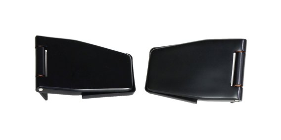 Jeep YJ/TJ Hardtop Liftgate Hinge Pair 87-06 Wrangler TJ/YJ Powdercoat Black Kentrol