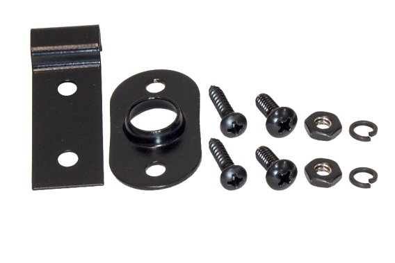 Jeep TJ Hood Prop Rod 97-06 Wrangler TJ Powdercoat Black Kentrol